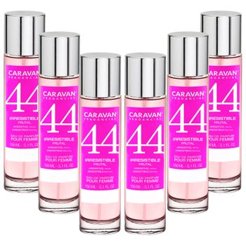 6x Caravan Perfume De Mujer Nº44 - 150ml.