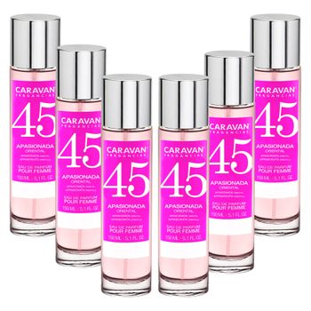 6x Caravan Perfume De Mujer Nº45 150 Ml