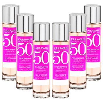 6x Caravan Perfume De Mujer Nº50 - 150ml.