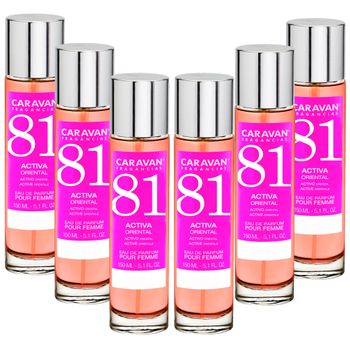 6x Caravan Perfume De Mujer Nº81 - 150ml.