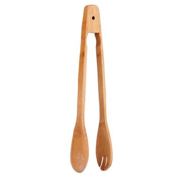 Pinza Bambu Cocina Cuchara Tenedor Colección Kinvara