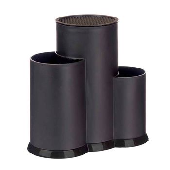 Soporte Utensilios Tacoma Plastico Negro Colección Kinvara