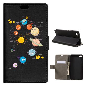 German Tech® - Funda Libro Planetas Para Meizu M3x