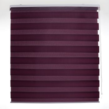 Estor Enrollable Happystor Night Noche Y Dia 305-violeta 50x180cm