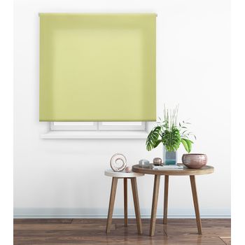 Estor Enrollable Happystor Clear Traslúcido Liso 110-pistacho 50x175cm