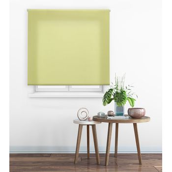 Estor Enrollable Happystor Clear Traslúcido Liso 110-pistacho 95x175cm