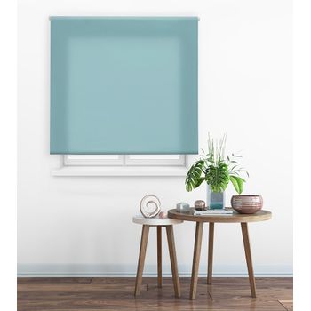 Estor Enrollable Happystor Clear Traslúcido Liso 112-celeste 95x175cm