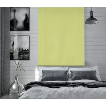 Estor Noche Y Día, Estor Enrollable Con Doble Tejido Loras, 145 X 175 Cm.  Gris/verde Estoralis con Ofertas en Carrefour