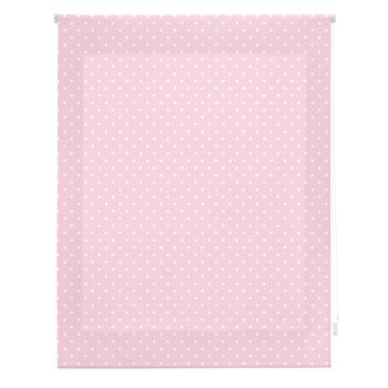 Estor Enrollable Happystor Motas Estampado Digital Fantasia Rosa 115x180