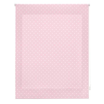 Estor Enrollable Happystor Motas Estampado Digital Fantasia Rosa 165x180