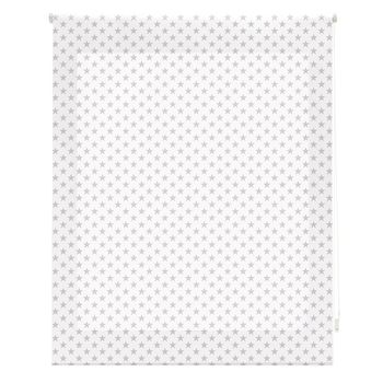 Estor Enrollable Happystor Stars Estampado Digital Fantasia Gris 105x250