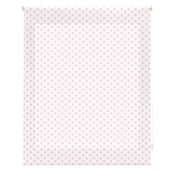 Estor Enrollable Happystor Stars Estampado Digital Fantasia Rosa 105x180