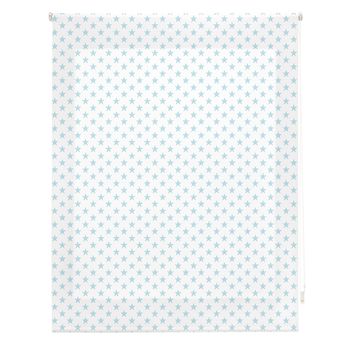 Estor Enrollable Happystor Stars Estampado Digital Fantasia Turquesa 145x250