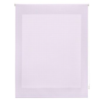 Estor Enrollable Happystor Vichy Estampado Digital Fantasia Lila 105x250