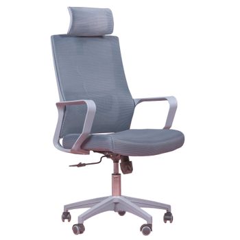 Silla Escritorio Juvenil Vera, Silla Con Asiento Regulable Con Respaldo En  Tejido 3d En Gris con Ofertas en Carrefour