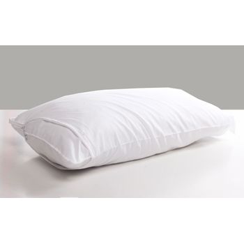 Pikolin Home - Almohada 30% Plumón con Doble Funda de Algodón 90X40cm