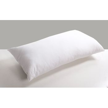 Almohada De Poliéster Blanco 50 X 60 Cm Perfil Alto Microfibra Relleno  Suave Errigal - Blanco con Ofertas en Carrefour