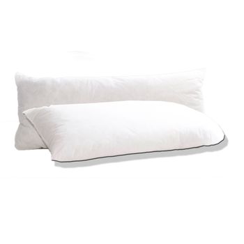 Almohada De Fibra Resinada, Medida: 75 Cm, Hipoalergénica, Tratamiento  Antiácaros Y Antibacterias, Sensación Tacto Extra Suave con Ofertas en  Carrefour