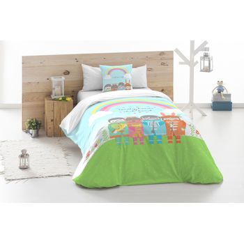 Funda de almohada 105cm 100% algodón Verde MEVAK DORMITORIO