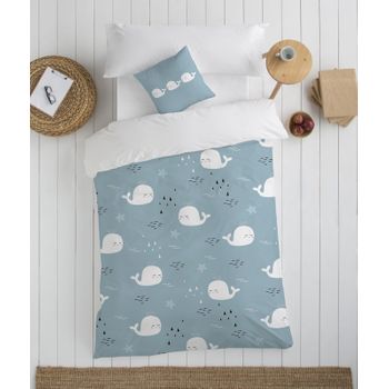 Norkids Funda Nórdica Deep Blue Cama 90