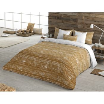 Sábana Bajera Ajustable Lisa BOHEME Liso Natural (Cama 150 cm - 150x200 cm)