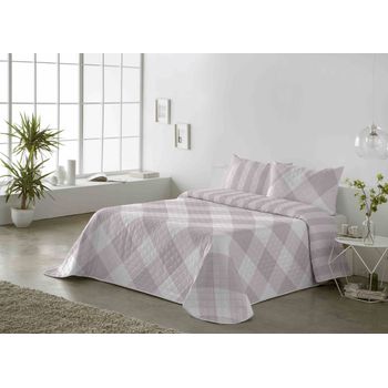 Colcha Estampada Reversible Sadie Maquillaje 200x270 Cm - Cama 105 Cm