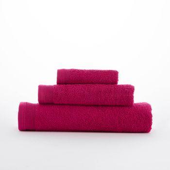 USTIDE Juego de 3 toallas de baño de encaje rosa, juego de toallas de baño  de terciopelo (1 toalla de baño + 2 toallas de mano)