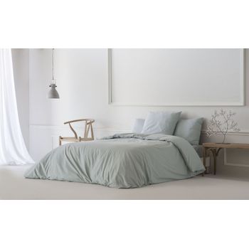 Funda Nórdica Reversible Navia Gris Microfibra Gris 150x220 Cama De 90 con  Ofertas en Carrefour