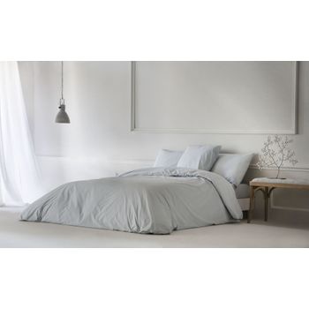 Funda Nórdica Lisa Arena Cama 120 Cm - 200x200 Cm, Algodón 200 Hilos.  Cierre Con Botones. con Ofertas en Carrefour