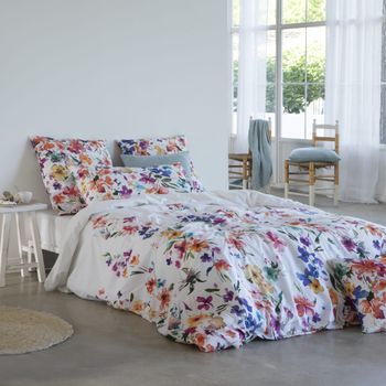 Bajera 100% Algodón Blooming Cama 200 (200x200 Cm) Multicolor con Ofertas  en Carrefour