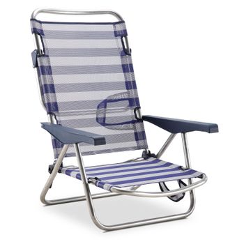 Silla Playa - Silla Playa Plegable - Silla Camping - Silla Plegable - Sillas  Portátiles - Color Azul - Nakloe con Ofertas en Carrefour