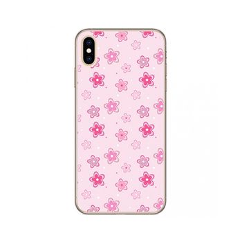 Funda Gel Tpu Iphone Xs Max Diseño Flores