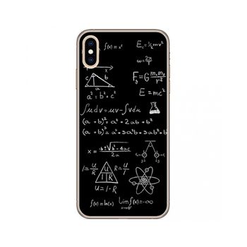 Funda Gel Tpu Iphone Xs Max Diseño Formulas