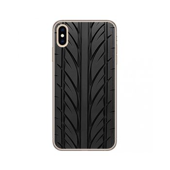 Funda Gel Tpu Iphone Xs Max Diseño Neumatico