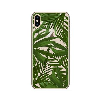 Funda Gel Transparente Iphone Xs Max Diseño Jungla