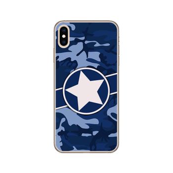 Funda Gel Tpu Iphone Xs Max Diseño Camuflaje 03