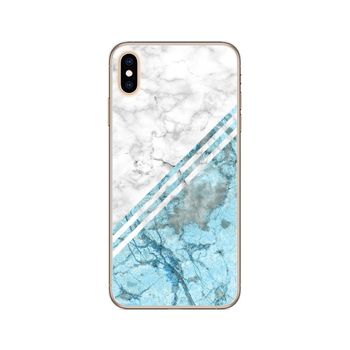 Funda Gel Tpu Iphone Xs Max Diseño Mármol 02