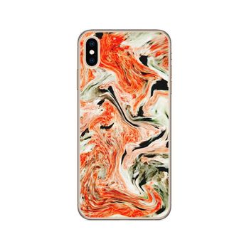 Funda Gel Tpu Iphone Xs Max Diseño Mármol 12