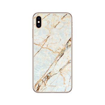 Funda Gel Tpu Iphone Xs Max Diseño Mármol 13