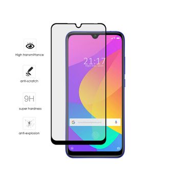 Protector Cristal Templado Completo 5d Full Glue Negro Xiaomi Redmi 9  Vidrio con Ofertas en Carrefour