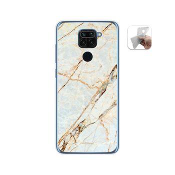 Funda Gel Tpu Xiaomi Redmi Note 9 Diseño Mármol 13