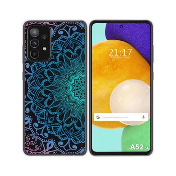 Funda Gel Transparente Samsung Galaxy A52 / A52 5g / A52s 5g Diseño Mandala