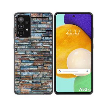 Funda Gel Tpu Samsung Galaxy A52 / A52 5g / A52s 5g Diseño Ladrillo 05