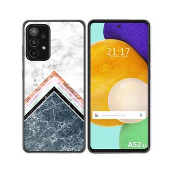 Funda Gel Tpu Samsung Galaxy A52 / A52 5g / A52s 5g Diseño Mármol 05