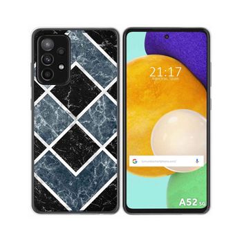 Funda Gel Tpu Samsung Galaxy A52 / A52 5g / A52s 5g Diseño Mármol 06