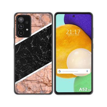 Funda Gel Tpu Samsung Galaxy A52 / A52 5g / A52s 5g Diseño Mármol 07