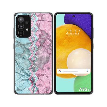 Funda Gel Tpu Samsung Galaxy A52 / A52 5g / A52s 5g Diseño Mármol 08