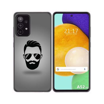 Funda Gel Tpu Samsung Galaxy A52 / A52 5g / A52s 5g Diseño Barba