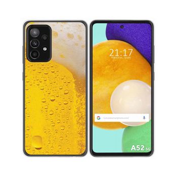 Funda Gel Tpu Samsung Galaxy A52 / A52 5g / A52s 5g Diseño Cerveza