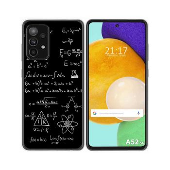 Funda Gel Tpu Samsung Galaxy A52 / A52 5g / A52s 5g Diseño Formulas